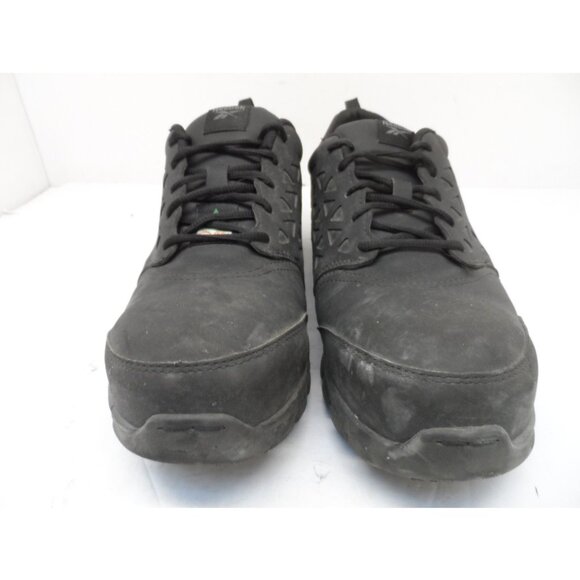 Reebok Work Men’s Sublite Safety Cushion Work Shoes IB4053 Black/Grey Size 12W main image 4